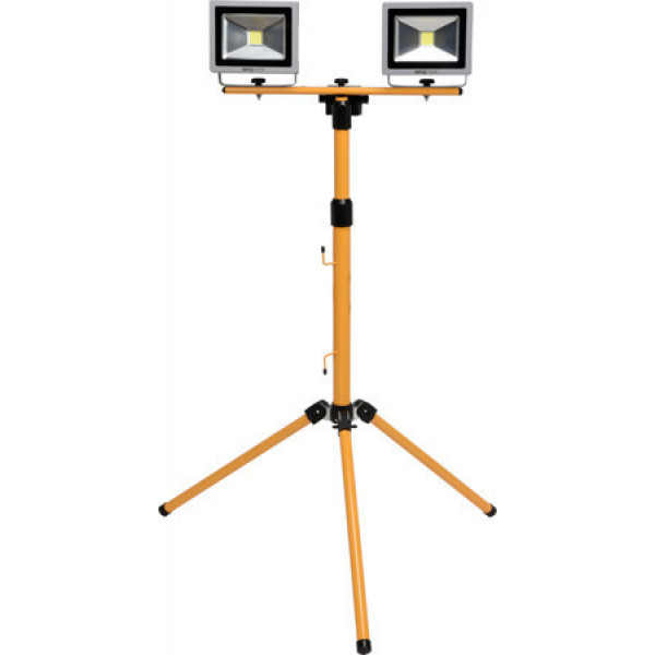 Фото - Прожектори 2 LED-діодні на штативі YATO YT-81789