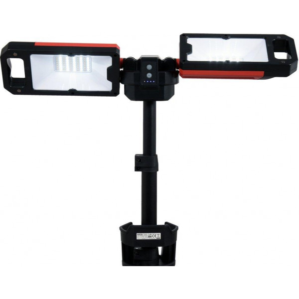 Фото - Прожектори 2 шт SMD-діодні на штативі Yato YT-81811