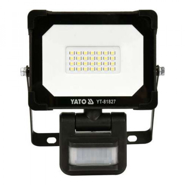 Фото - Прожектор з SMD-діодами і датчиком руху YATO YT-81827