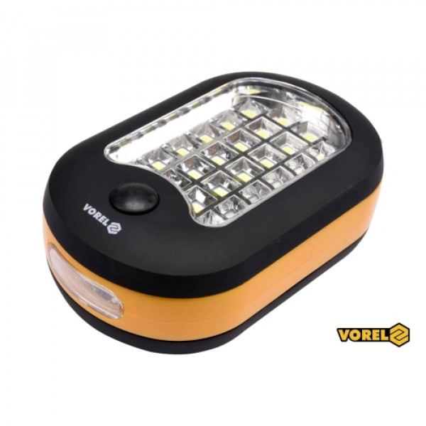 Картинка - Фонарь навесной светодиодный VOREL 20+3 LED 82731