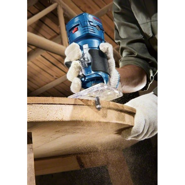 Картинка - Кромочный фрезер BOSCH GKF 550 (06016A0020)