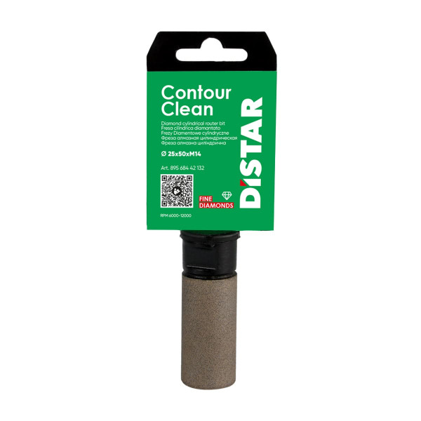 Фото - Фреза алмазна пальчикова Distar GF-V 25X50XM14 CONTOUR CLEAN