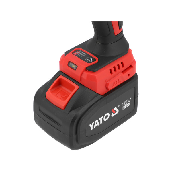 Картинка - Гайковерт ударный аккумуляторный YATO YT-828073