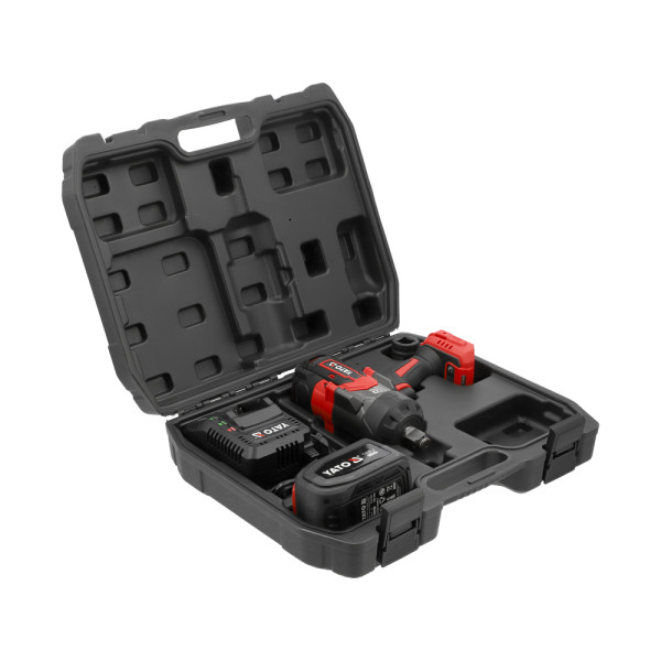 Картинка - Гайковерт ударный аккумуляторный YATO YT-828073