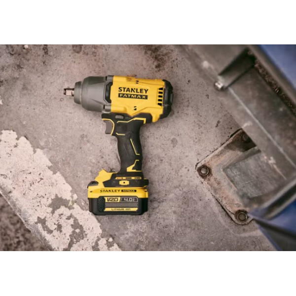 Картинка - Аккумуляторный ударный гайковерт STANLEY FatMax SFMCF940B