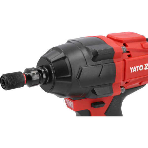 Картинка - Гайковерт ударный аккумуляторный YATO (без аккумулятора) YT-827793