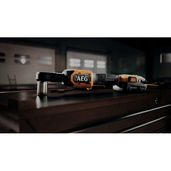 Картинка - Аккумуляторный угловой гайковерт AEG BSS18R38BL-0