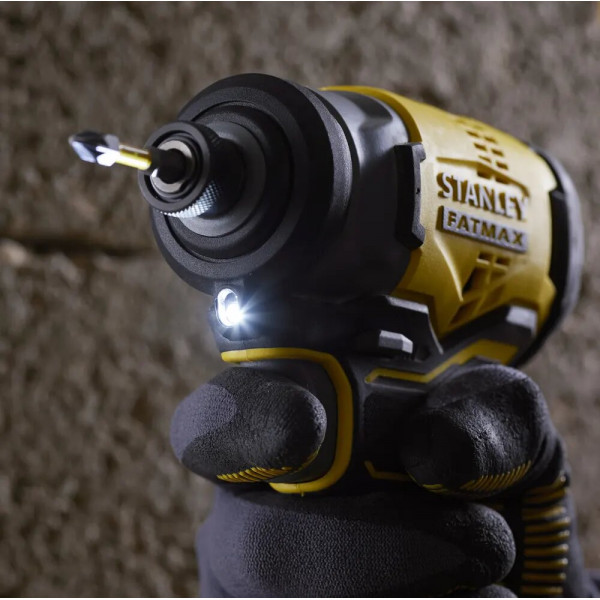 Фото - Акумуляторний ударний гвинтоверт STANLEY FATMAX SBF810D2K