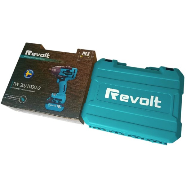 Картинка - Гайковерт аккумуляторный Revolt TW 20/1000-2