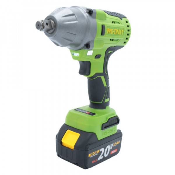 Картинка - Гайковерт аккумуляторный PRO-CRAFT PWA-42 с комплектом (с 1 аккумулятором + зарядка)