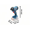 Фото 4 - Гайковерт акумуляторний ударний Bosch GDR 180-Li