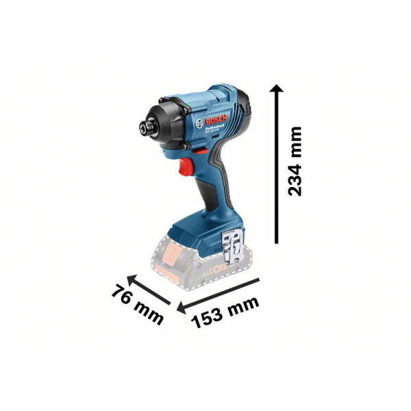 Фото - Гайковерт акумуляторний ударний Bosch GDR 180-Li