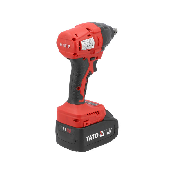 Картинка - Гайковерт ударный бесщеточный YATO YT-8277925