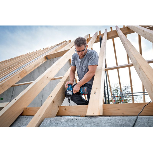 Картинка - Аккумуляторный ударный гайковерт Bosch GDS 18V-1000