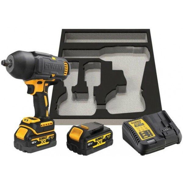 Картинка - Аккумуляторный ударный гайковерт DeWALT DCF900P2G