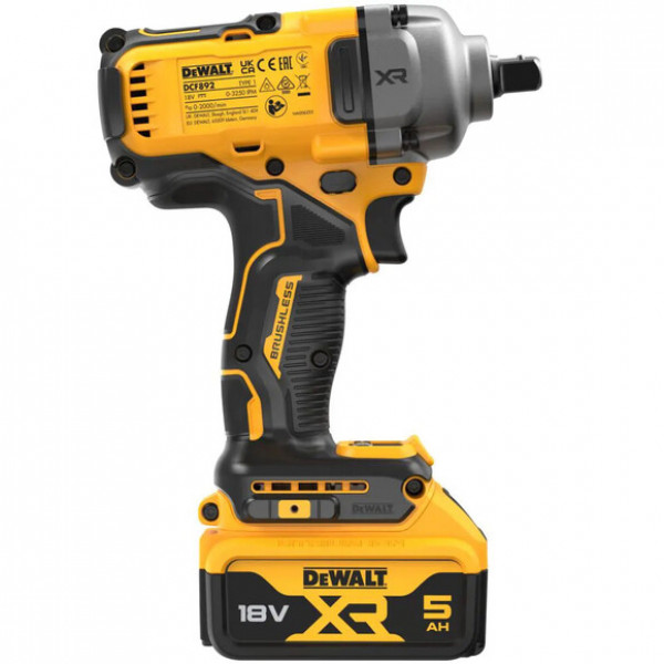 Картинка - Аккумуляторный ударный гайковерт DeWALT DCF892P2T