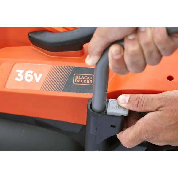 Картинка - Газонокосилка аккумуляторная BLACK+DECKER BCMW3336L1
