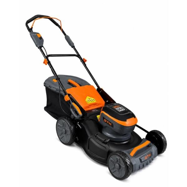 Фото - Газонокосарка акумуляторна GTM LM56/480M без АКБ та ЗП