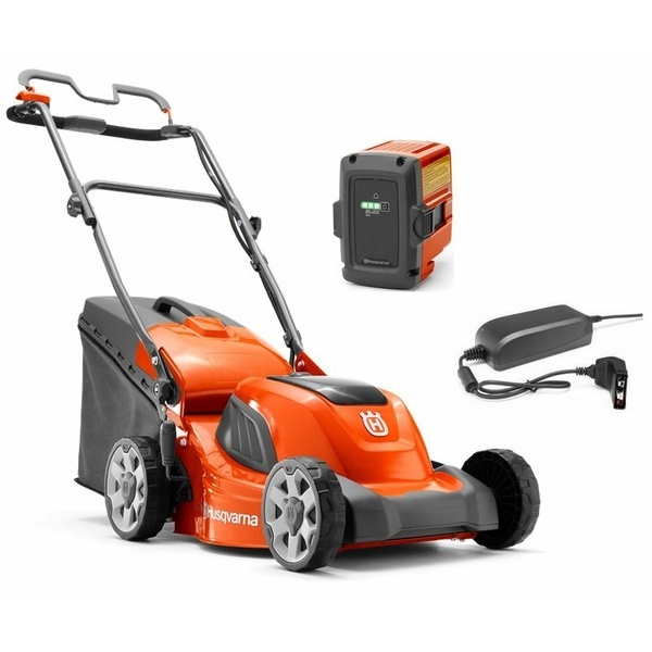 Фото - Акумуляторна газонокосарка Husqvarna LC 141i KIT