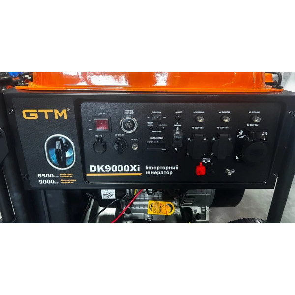 Картинка - Генераторная инверторная установка GTM DK9000Xi