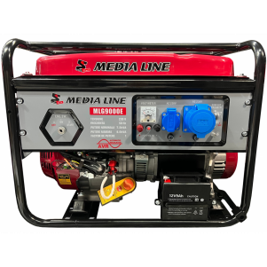 Бензиновый генератор AGT Media Line MLG9000Е