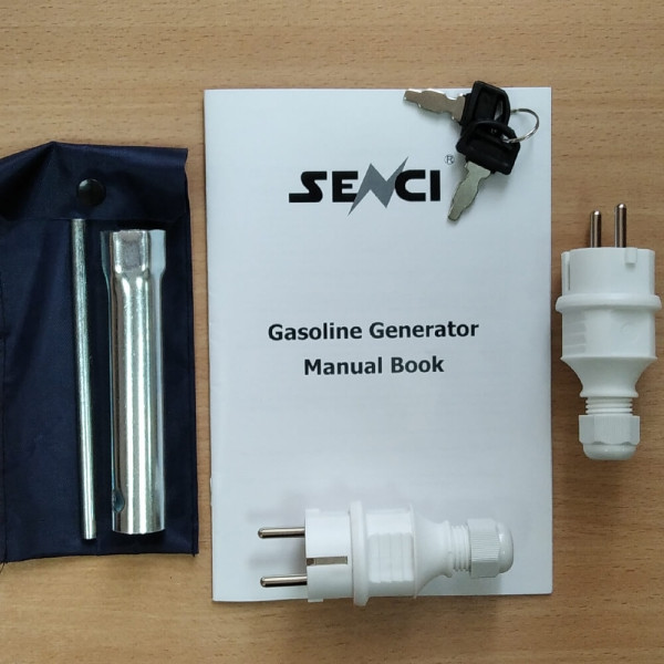 Фото - Бензиновий генератор SENCI SC4000-E3