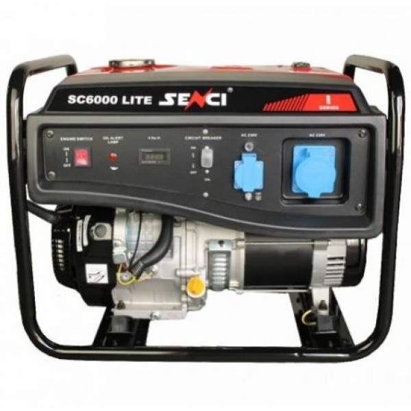 Картинка - Бензиновый генератор SENCI SC6000 LITE