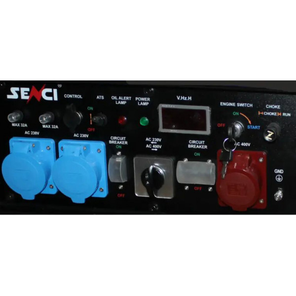 Картинка - Бензиновый генератор SENCI SC13000TE-ATS TOP