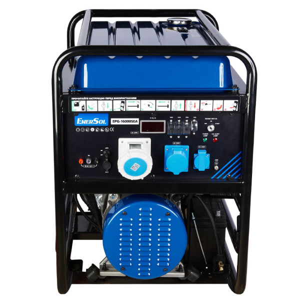 Картинка - Генератор бензиновый EnerSol EPG-16000SEA