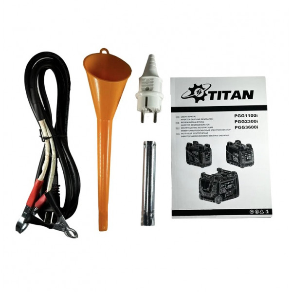 Картинка - Генератор бензиновый TITAN PGG2300i