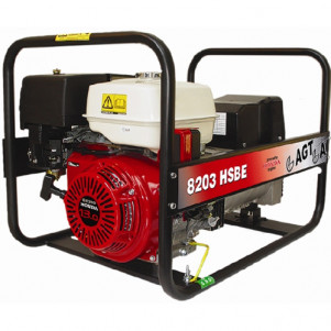 Бензиновый генератор AGT 8203 HSB