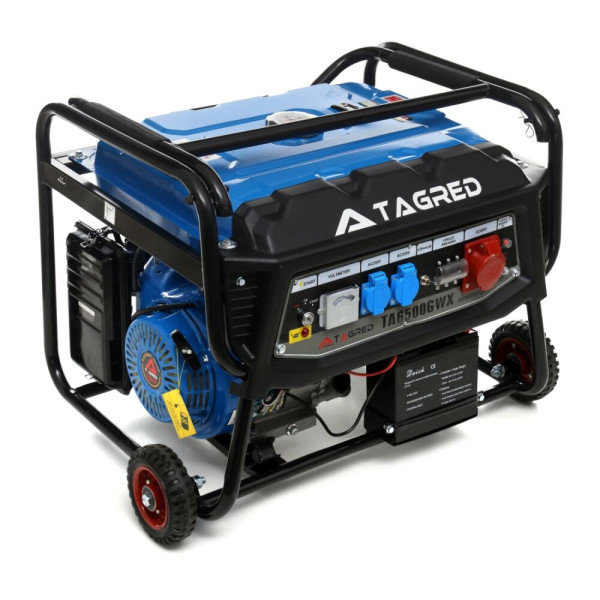 Картинка - Бензиновый генератор TAGRED TA6500GWX