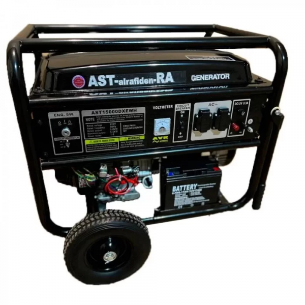 Картинка - Бензиновый генератор ASTRA AST15000DXEWH