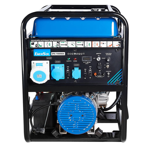 Картинка - Генератор бензиновый EnerSol EPG-11000SEA