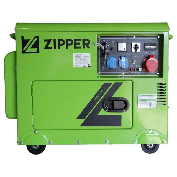 Картинка - Дизельный генератор Zipper ZI-STE7500DSH + газовая плитка Orcamp CK-505 + 4 газовых картриджа 400 мл