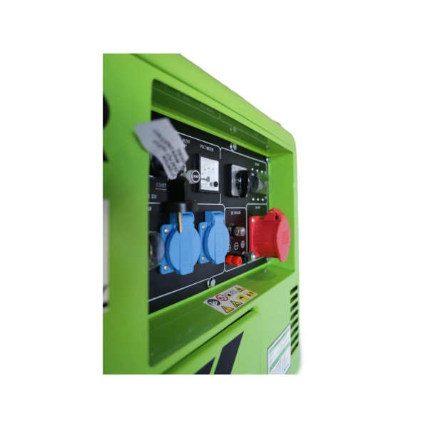 Картинка - Дизельный генератор Zipper ZI-STE7500DSH + газовая плитка Orcamp CK-505 + 4 газовых картриджа 400 мл