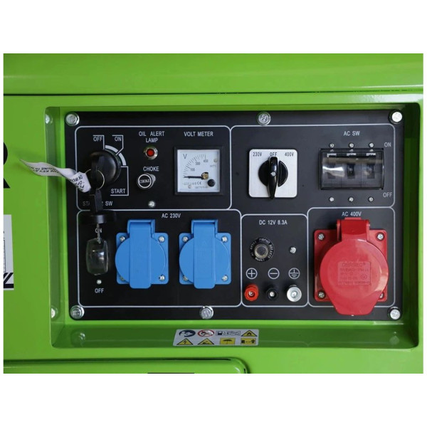 Картинка - Дизельный генератор Zipper ZI-STE7500DSH + газовая плитка Orcamp CK-505 + 4 газовых картриджа 400 мл