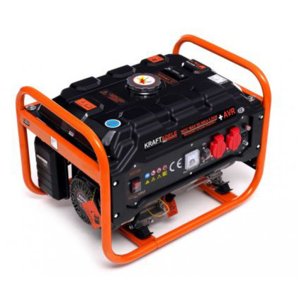 Картинка - Бензиновый генератор Kraft&Dele KD160