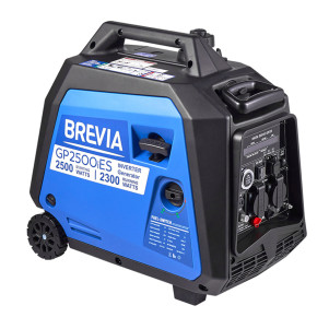 Генератор Brevia GP2500iES инверторный бензиновый 2,5кВт (ном 2,3кВт) 