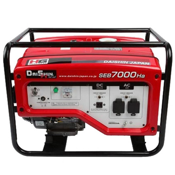Фото - Бензиновий генератор Daishin SEB7000HA