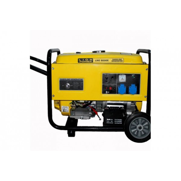 Картинка - Бензиновый генератор LION POWER LNG8000E