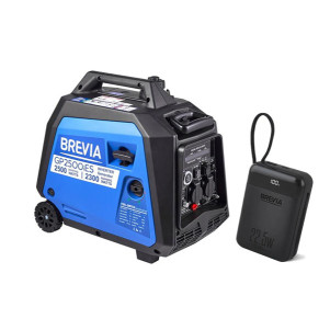 Генератор Brevia инверторный бензиновый 2,5кВт (ном 2,3кВт) GP2500iES