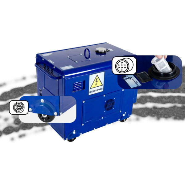 Картинка - Дизельный генератор THUNDER DRS-15000 + газовая плитка Orcamp CK-505 + 4 газовых картриджа 400 мл