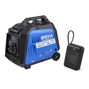 Генератор Brevia інверторний бензиновий 3,3 кВт (ном 3,0 кВт) GP3500iES