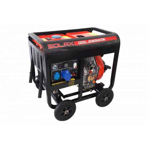 Картинка - Дизельный генератор SOLAX SDJ10000ME