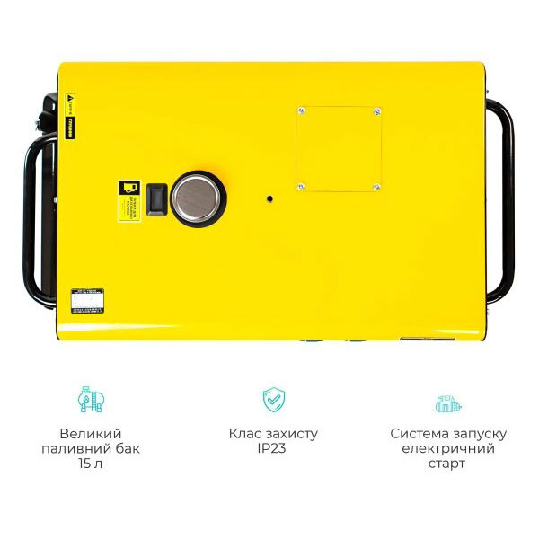 Картинка - Дизельный генератор QUBE QFED7500S