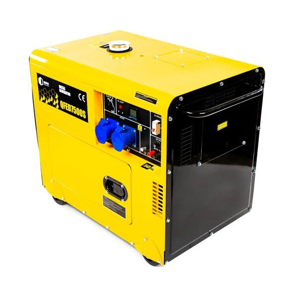 Картинка - Дизельный генератор QUBE QFED7500S