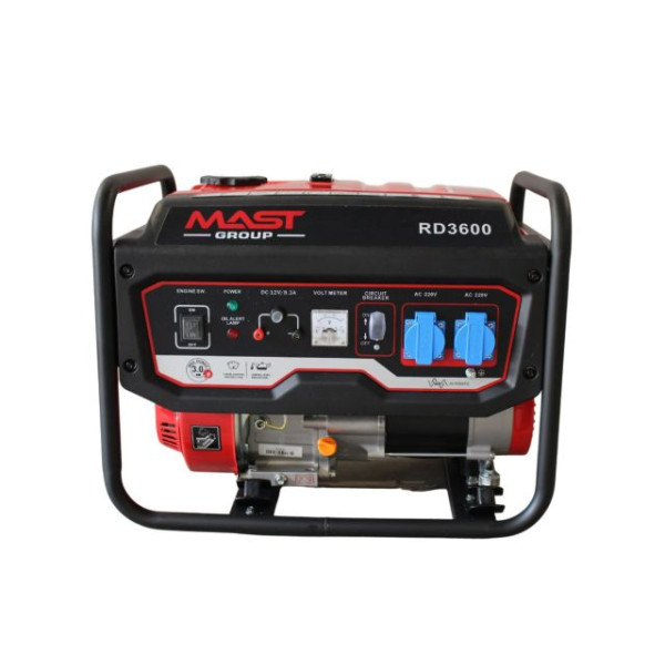 Фото - Бензиновий генератор MAST GROUP RD3600 + газова плитка Orcamp CK-505 + 4 газових картриджа 400 мл