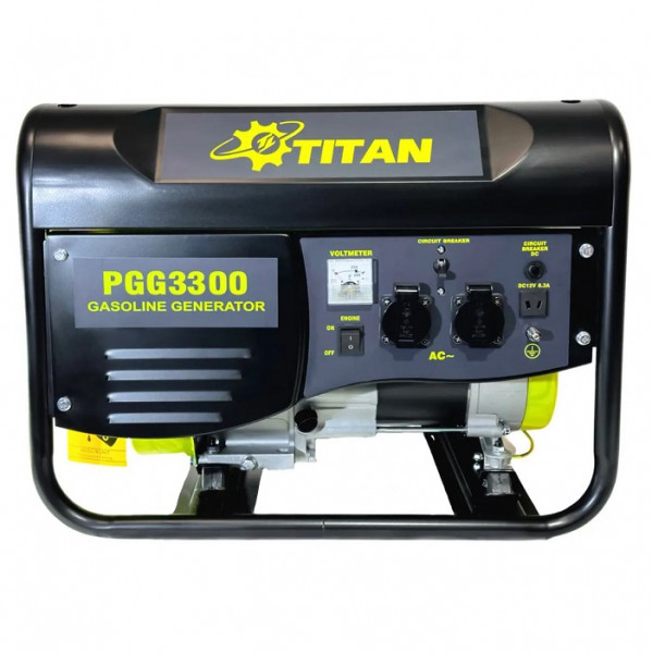 Картинка - Бензиновый генератор TITAN PGG3300