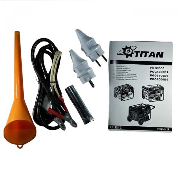 Картинка - Бензиновый генератор TITAN PGG3300
